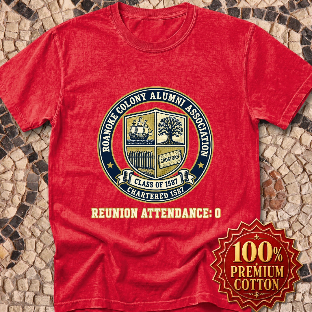 Roanoke Colony Alumni Association Premium Tee