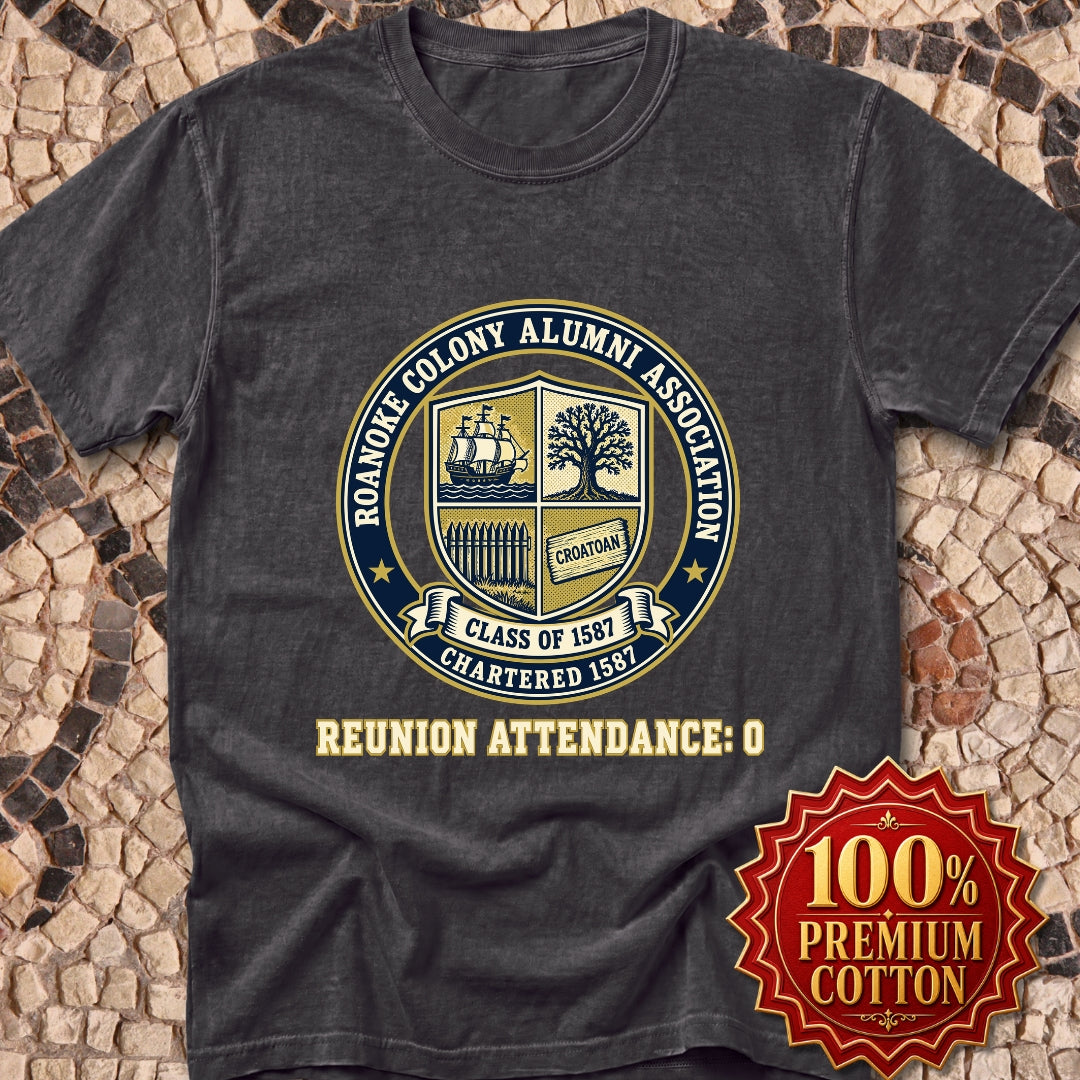 Roanoke Colony Alumni Association Premium Tee