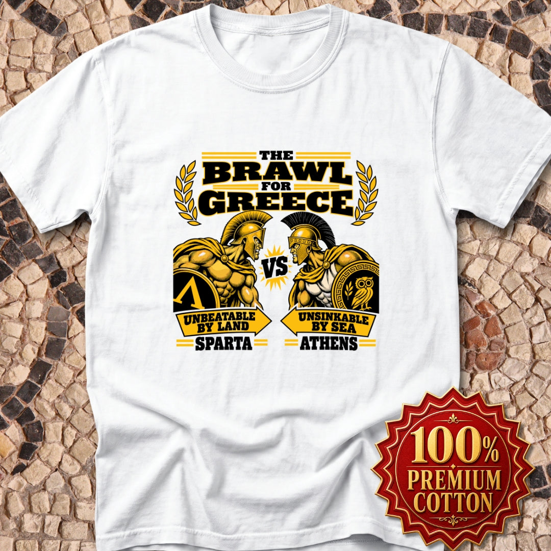 Brawl For Greece Premium Tee