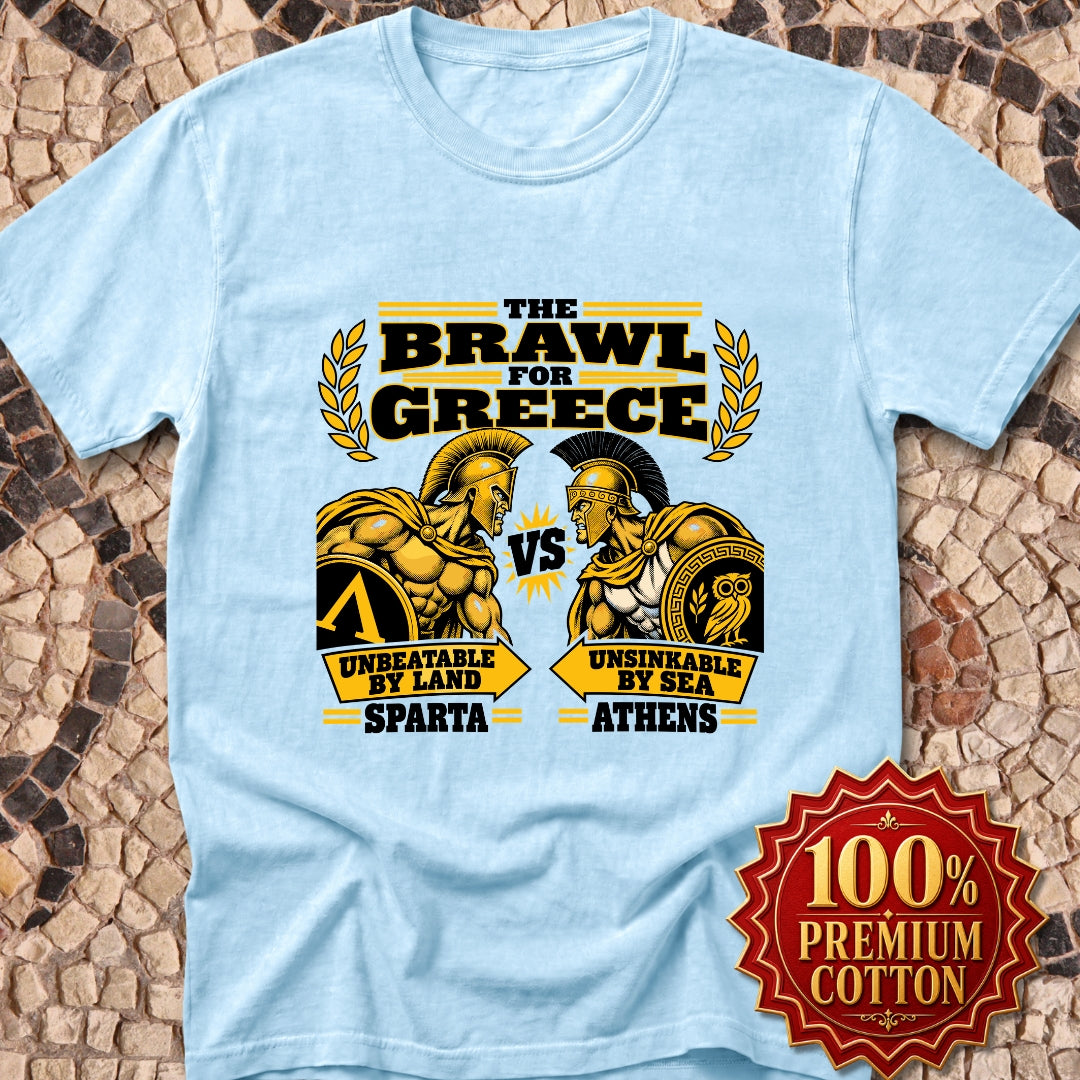 Brawl For Greece Premium Tee