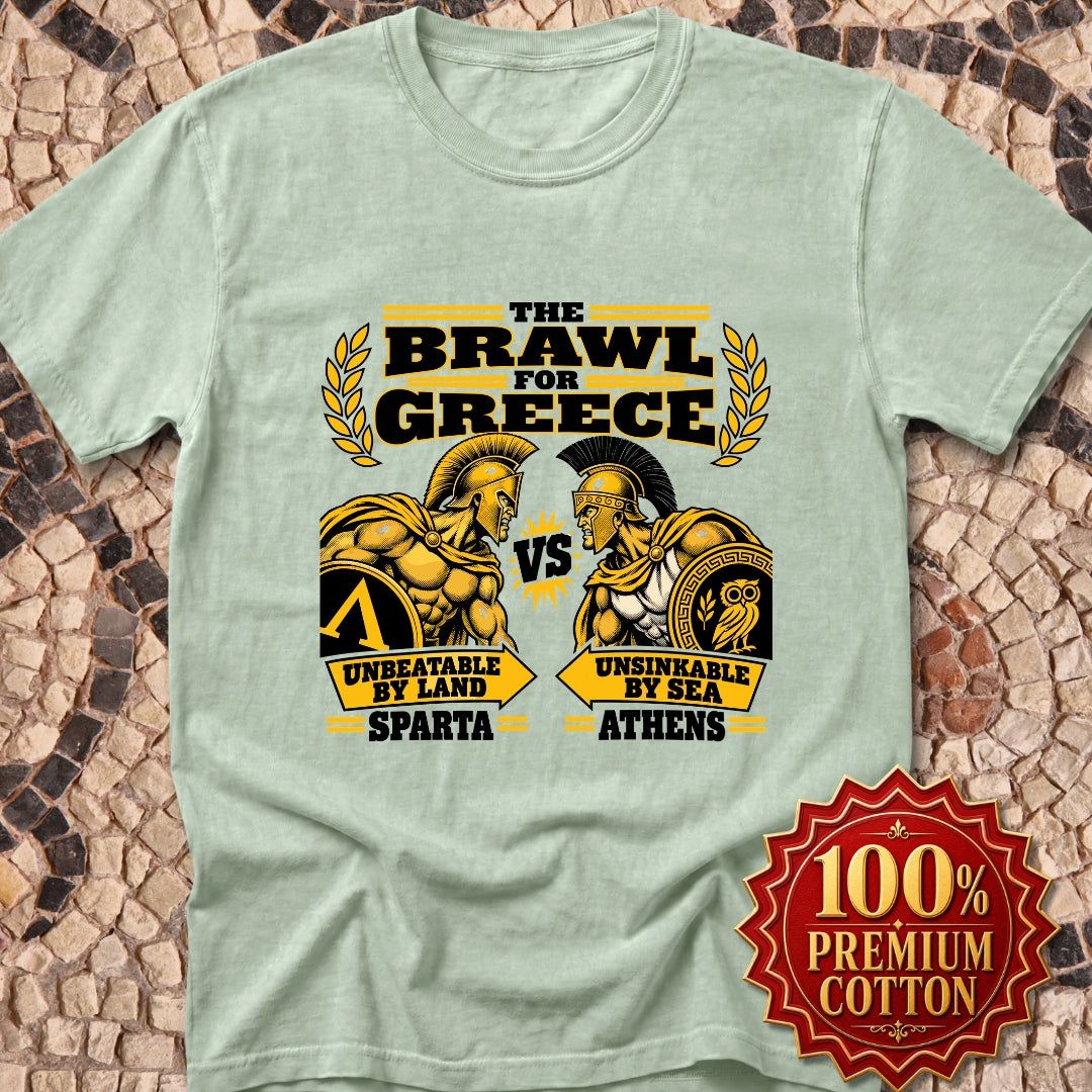 Brawl For Greece Premium Tee
