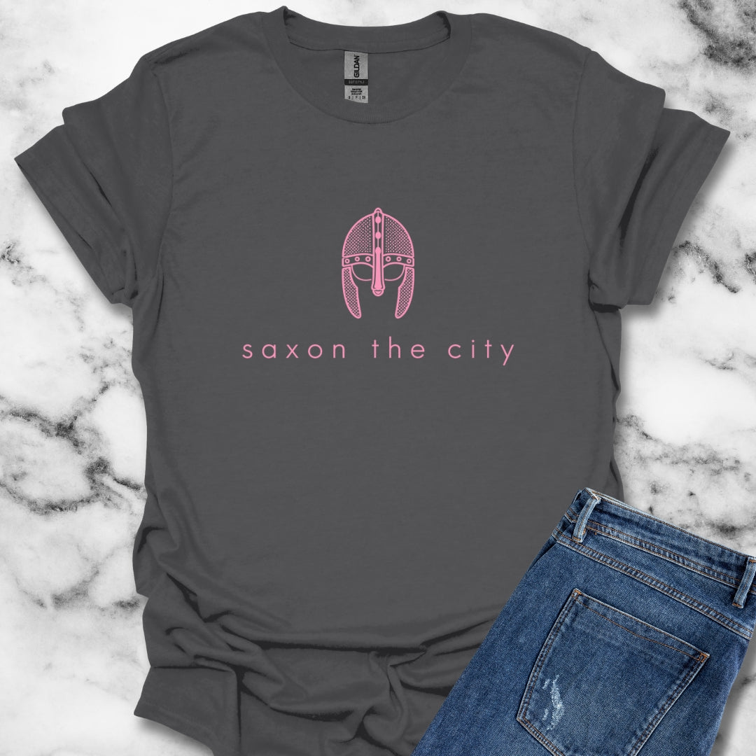 Saxon The City Logo Parody T-Shirt