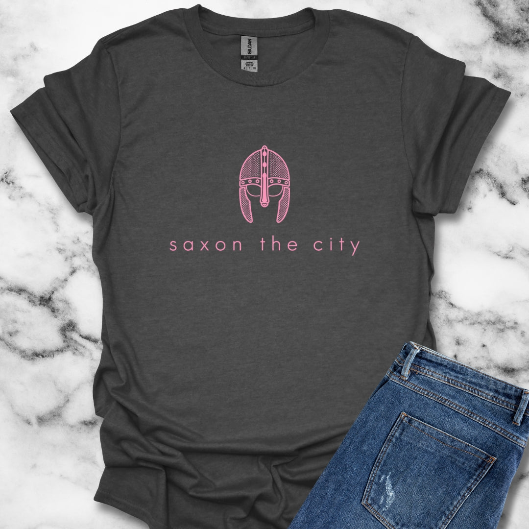 Saxon The City Logo Parody T-Shirt
