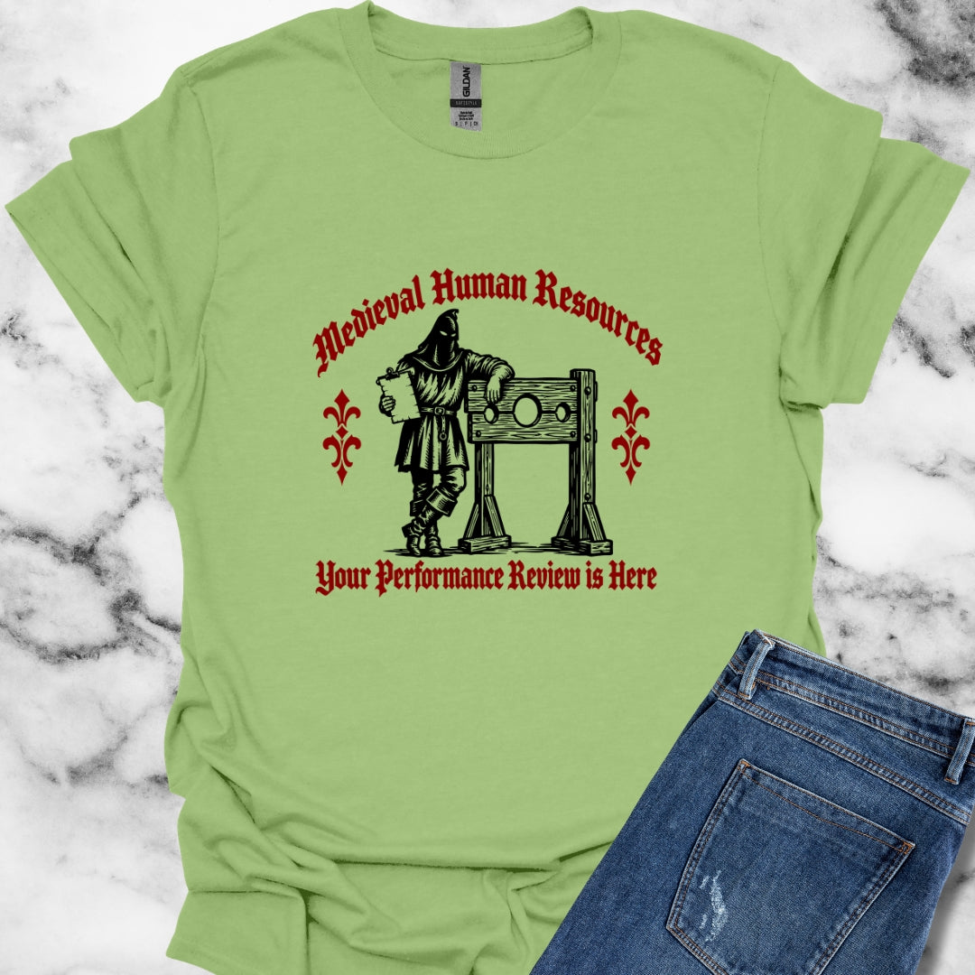 Medieval HR Performance Review T-Shirt