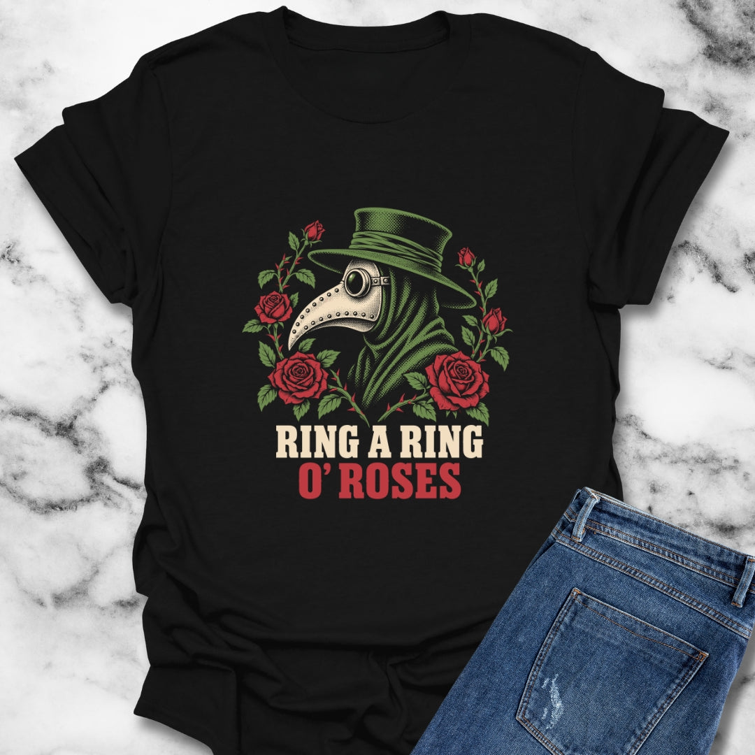 Ring a Ring o' Roses Plague Doctor T-Shirt