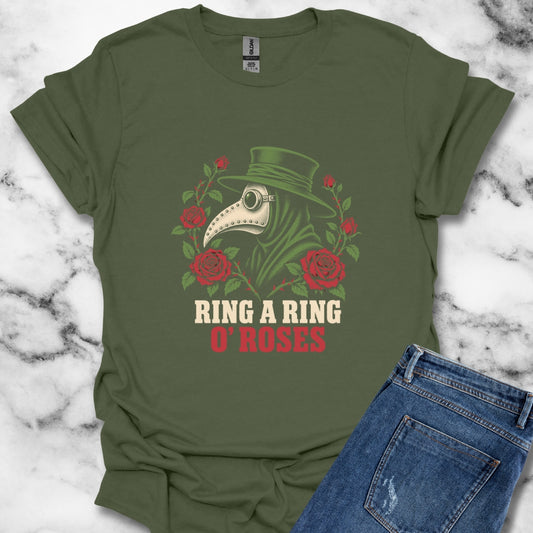 Ring a Ring o' Roses Plague Doctor T-Shirt