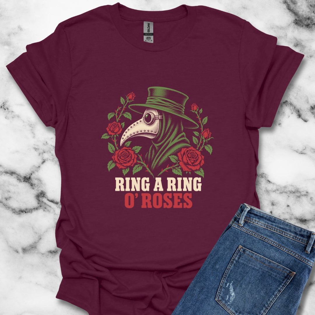 Ring a Ring o' Roses Plague Doctor T-Shirt