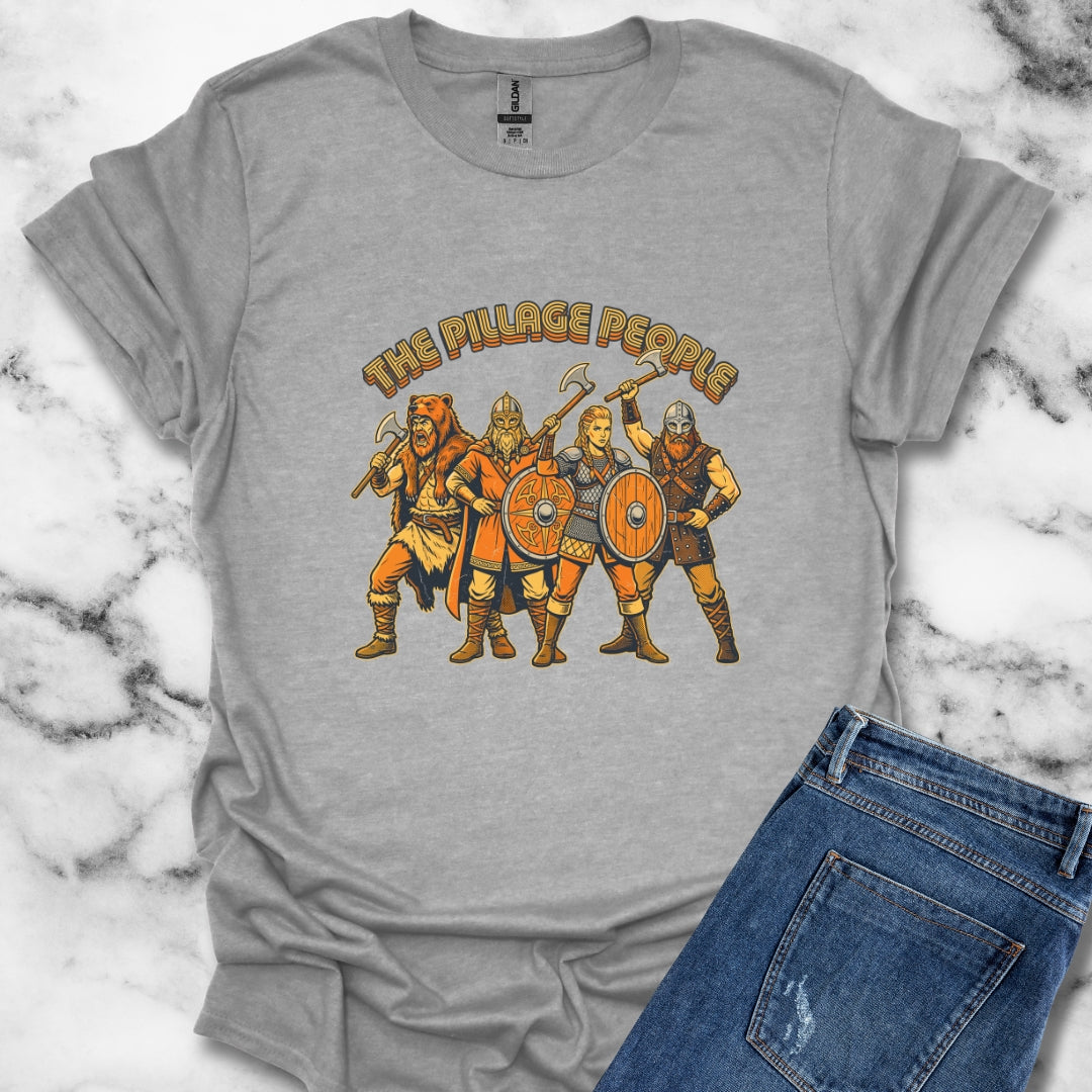 70's The Pillage People Vikings T-Shirt