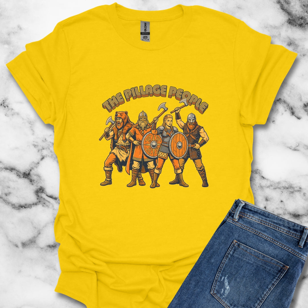 70's The Pillage People Vikings T-Shirt
