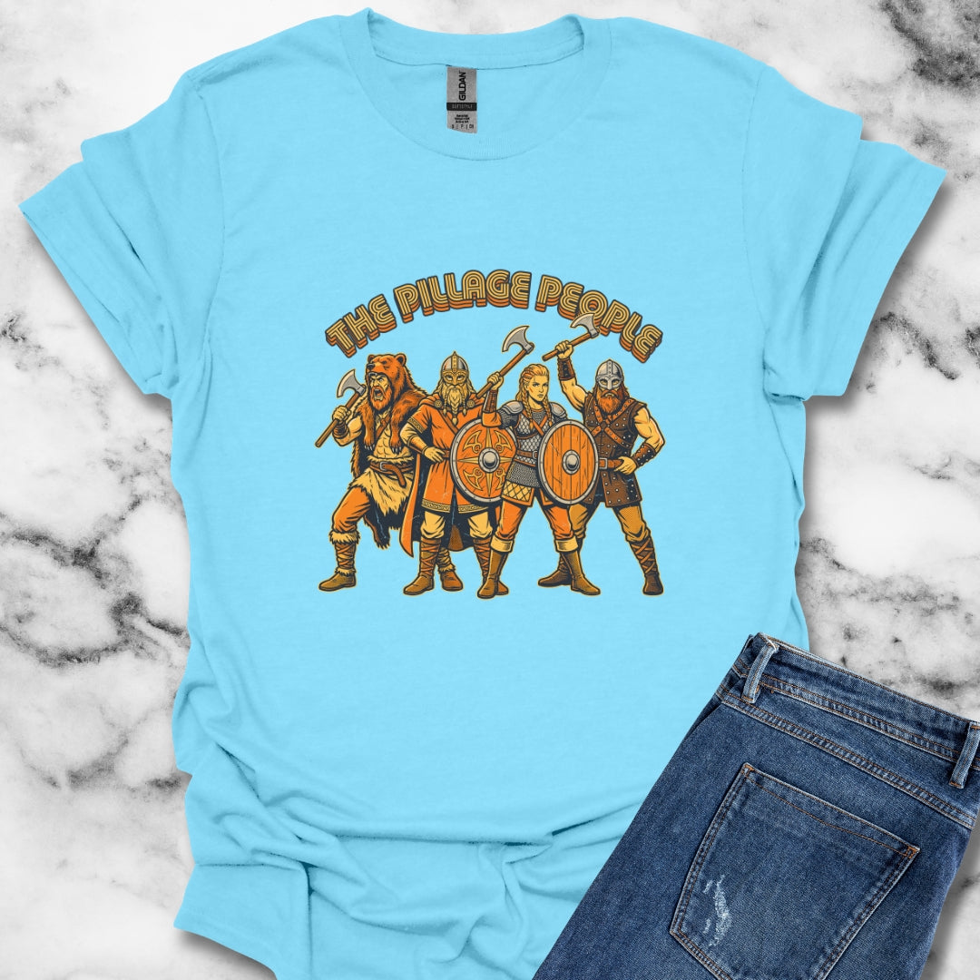 70's The Pillage People Vikings T-Shirt