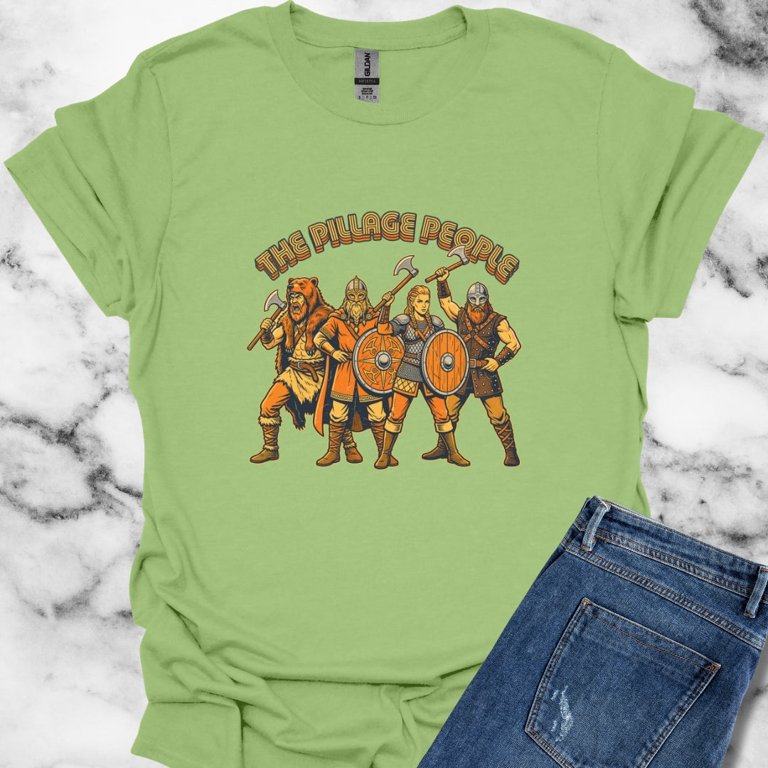 70's The Pillage People Vikings T-Shirt