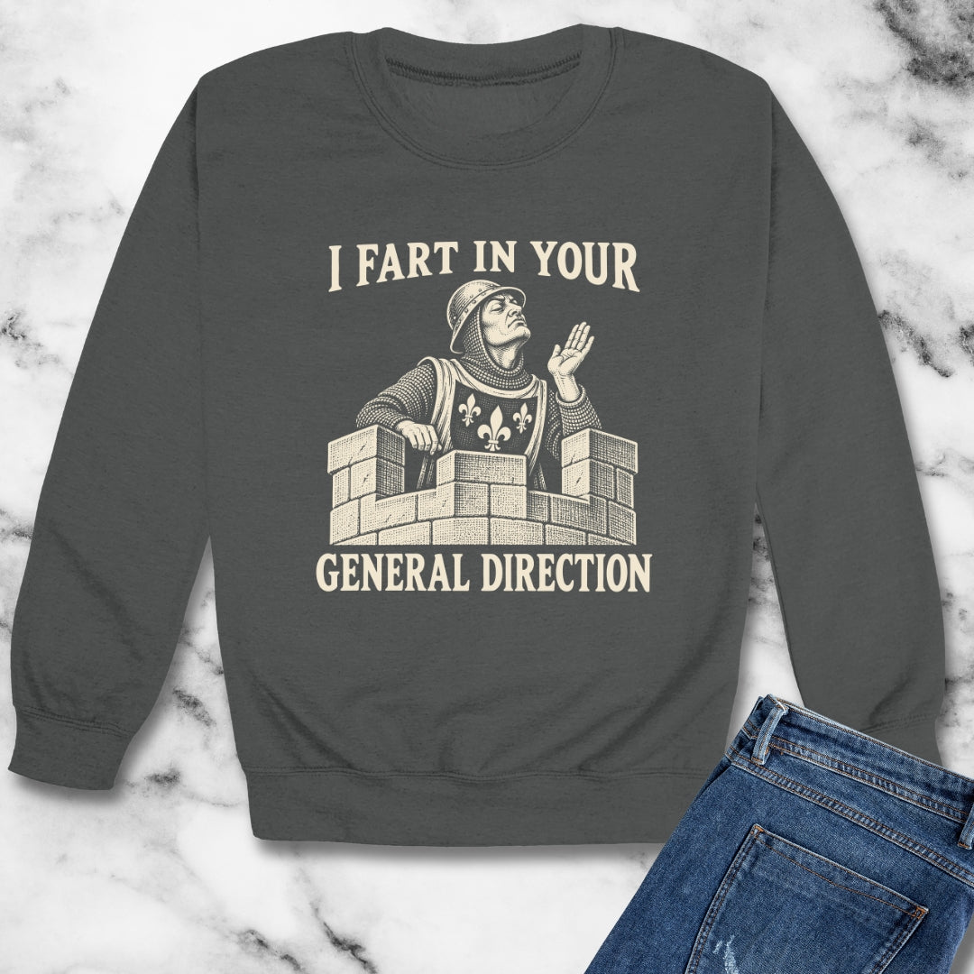 I Fart in Your General Direction Unisex Heavy Crewneck Sweatshirt