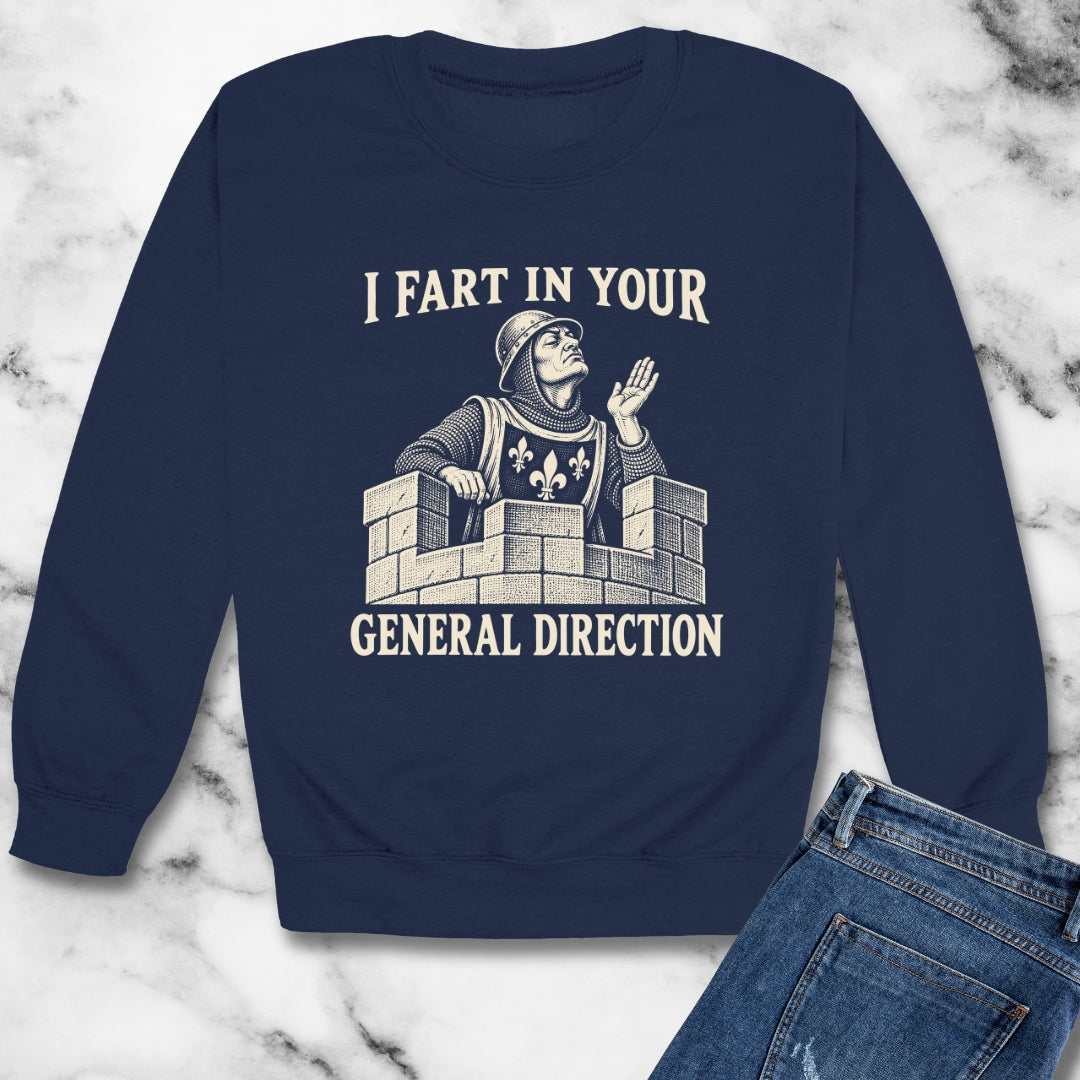 I Fart in Your General Direction Unisex Heavy Crewneck Sweatshirt