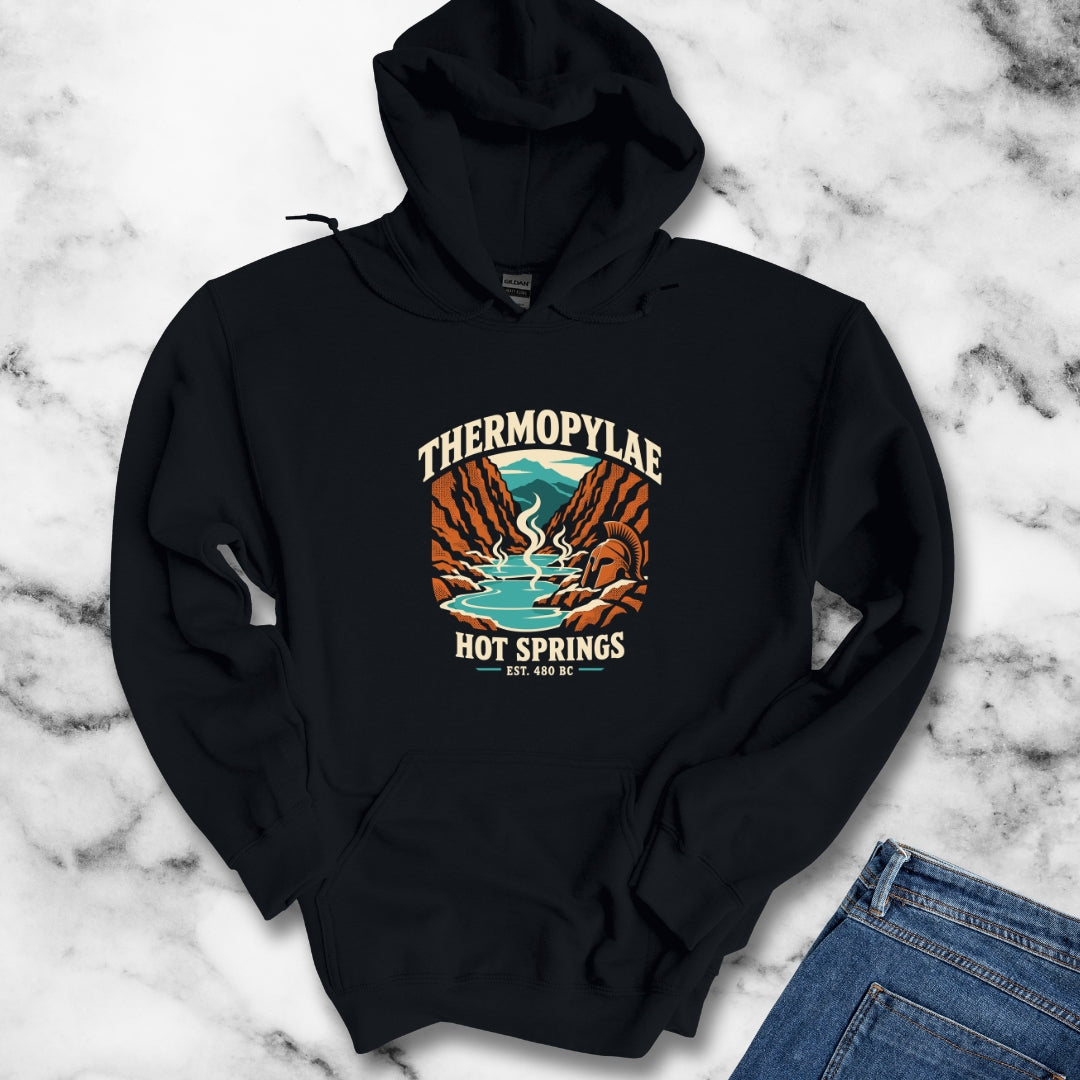 Thermopylae Hot Springs Badge Hoodie