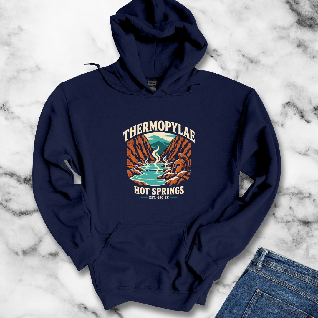 Thermopylae Hot Springs Badge Hoodie