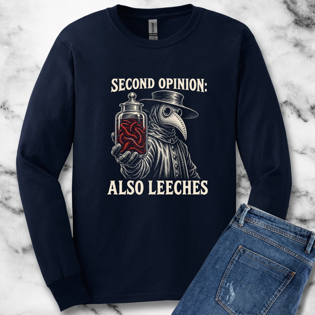 Plague Second Opinion Leeches Unisex Long Sleeve Tee