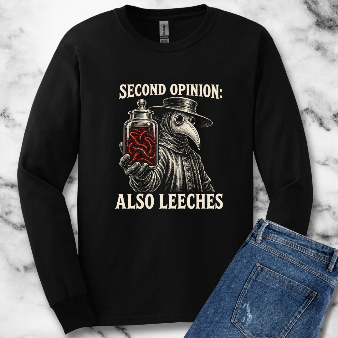 Plague Second Opinion Leeches Unisex Long Sleeve Tee