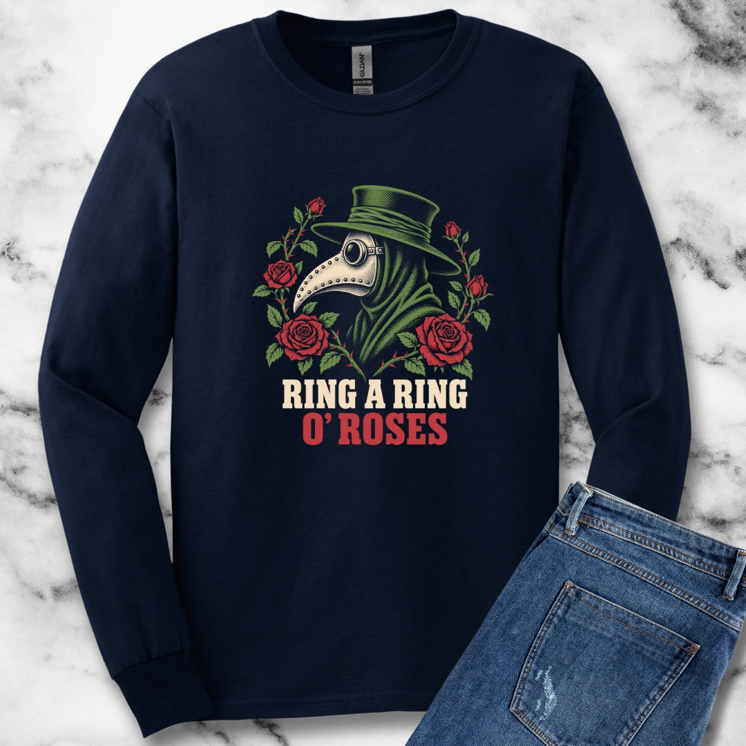 Ring a Ring o' Roses Plague Doctor Unisex Long Sleeve Tee