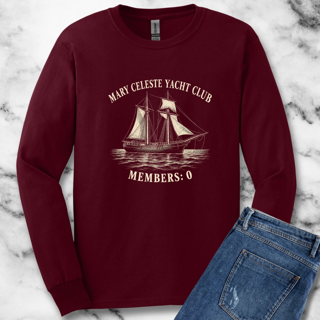 Mary Celeste Yacht Club Unisex Long Sleeve Tee