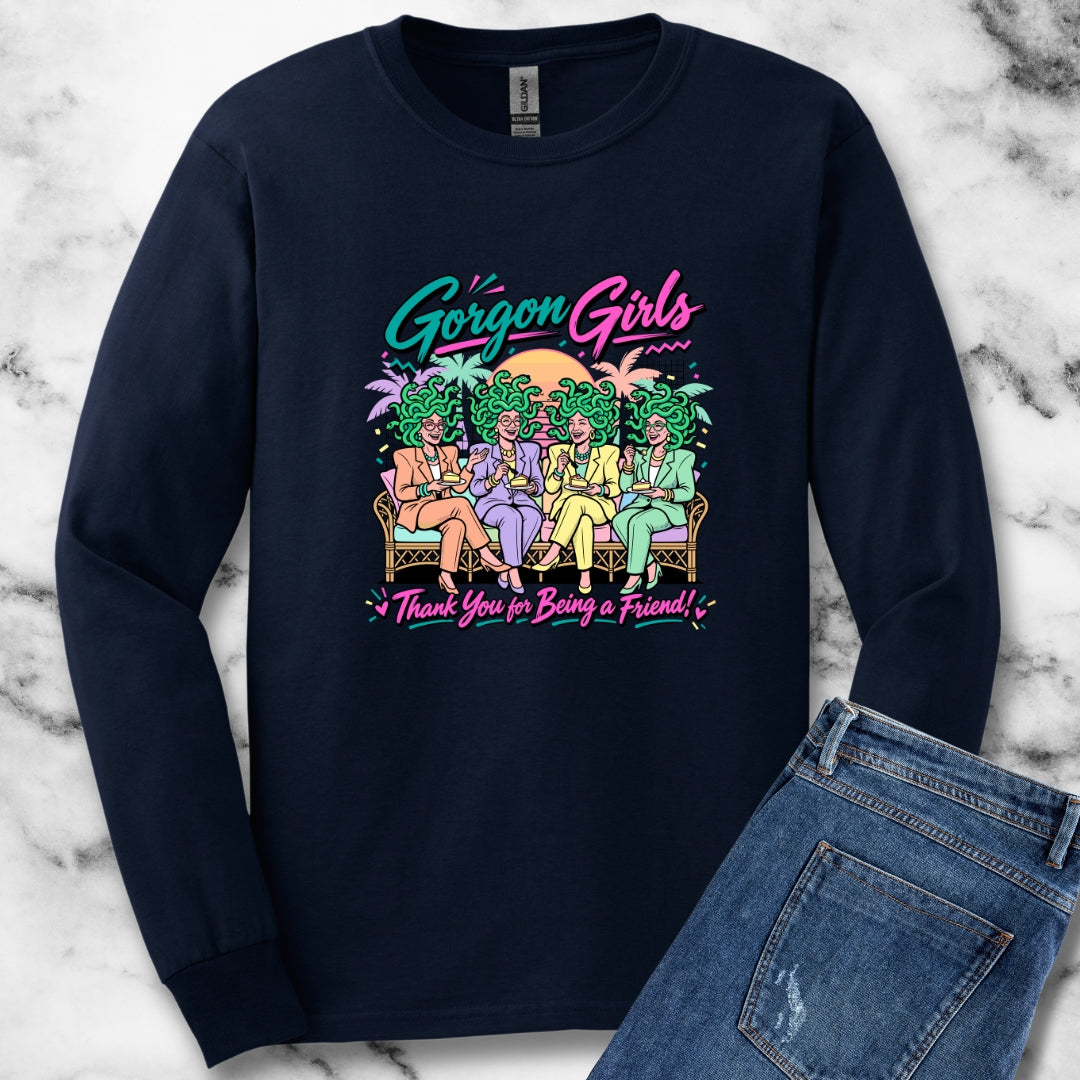 The Gorgon Girls Unisex Long Sleeve Tee