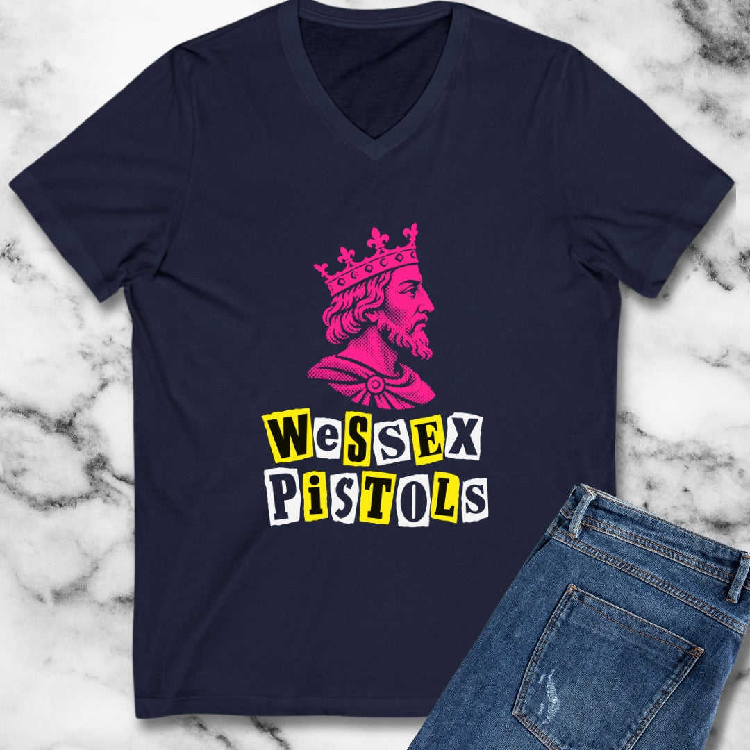 Wessex Pistols Punk Ransom V-Neck