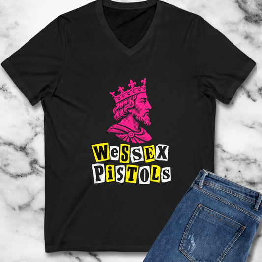 Wessex Pistols Punk Ransom V-Neck