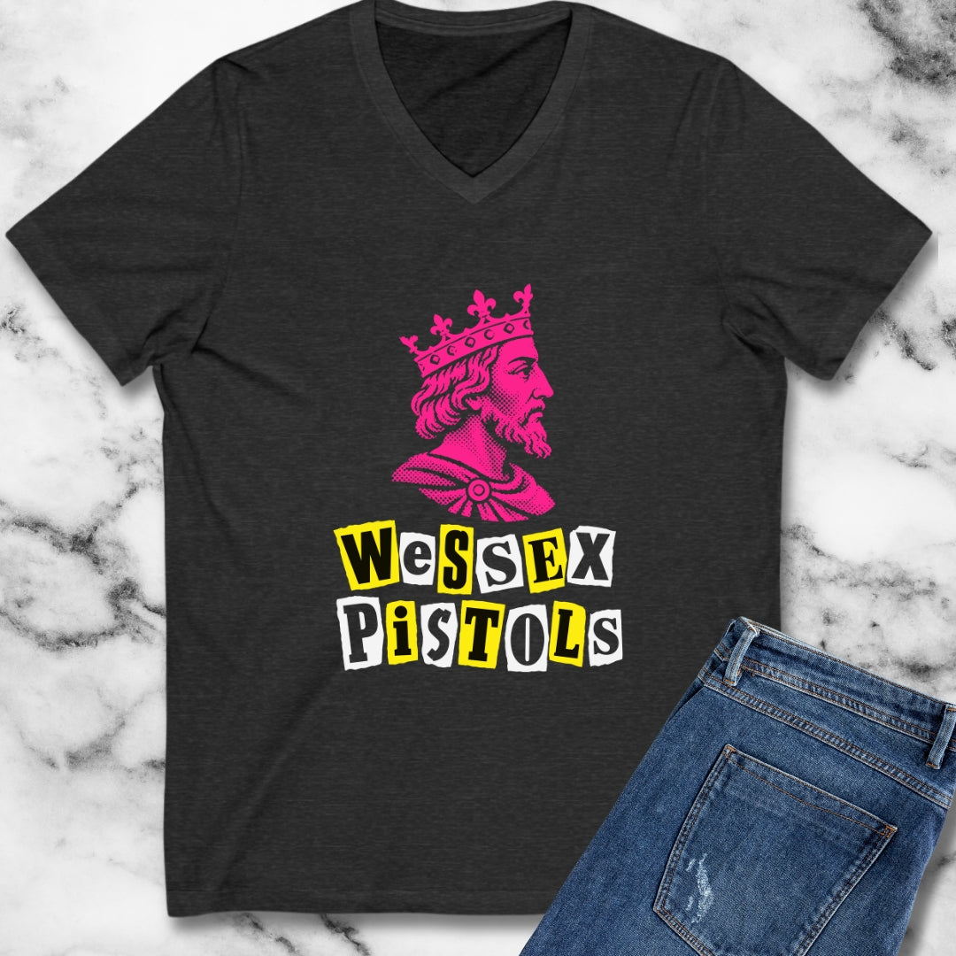 Wessex Pistols Punk Ransom V-Neck