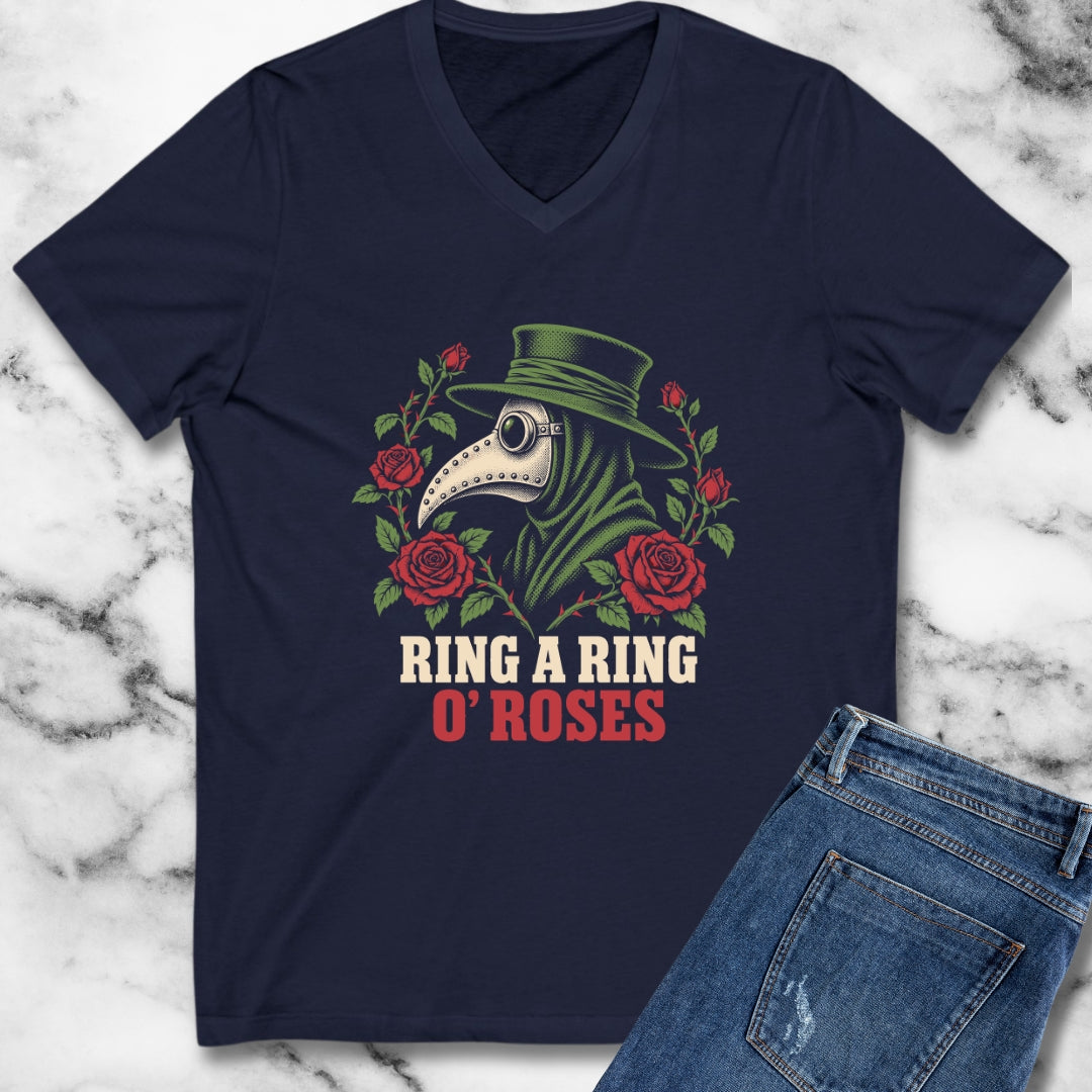 Ring a Ring o' Roses Plague Doctor V-Neck