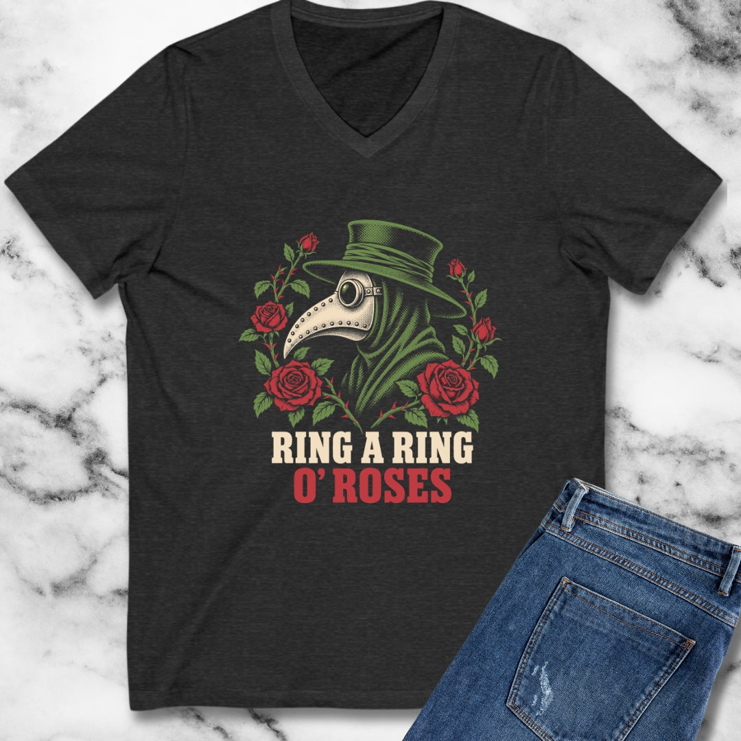Ring a Ring o' Roses Plague Doctor V-Neck