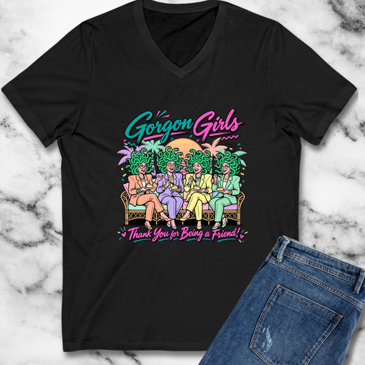 The Gorgon Girls V-Neck