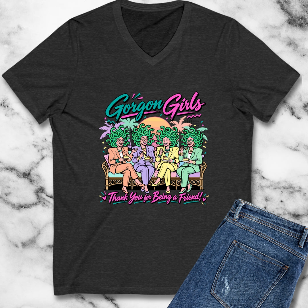 The Gorgon Girls V-Neck