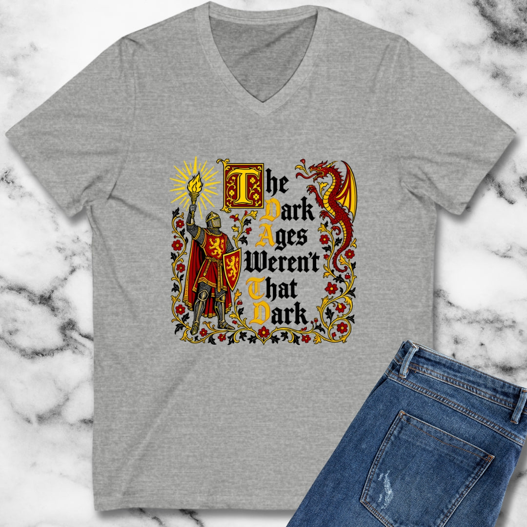 The Dark Ages Weren't That Dark Knight V-neck