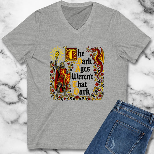 The Dark Ages Weren't That Dark Knight V-neck