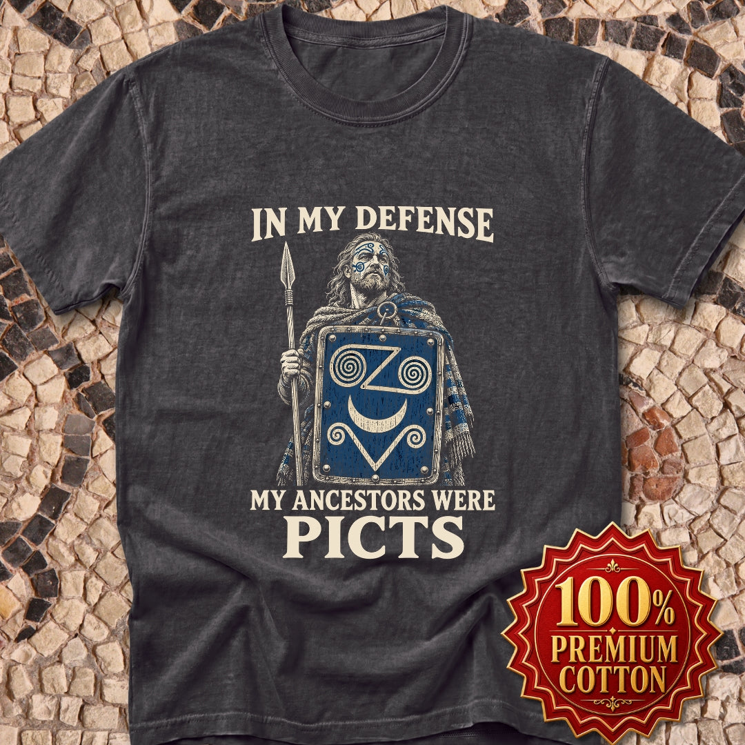 In My Defense Ancestors Were Picts Premium Tee
