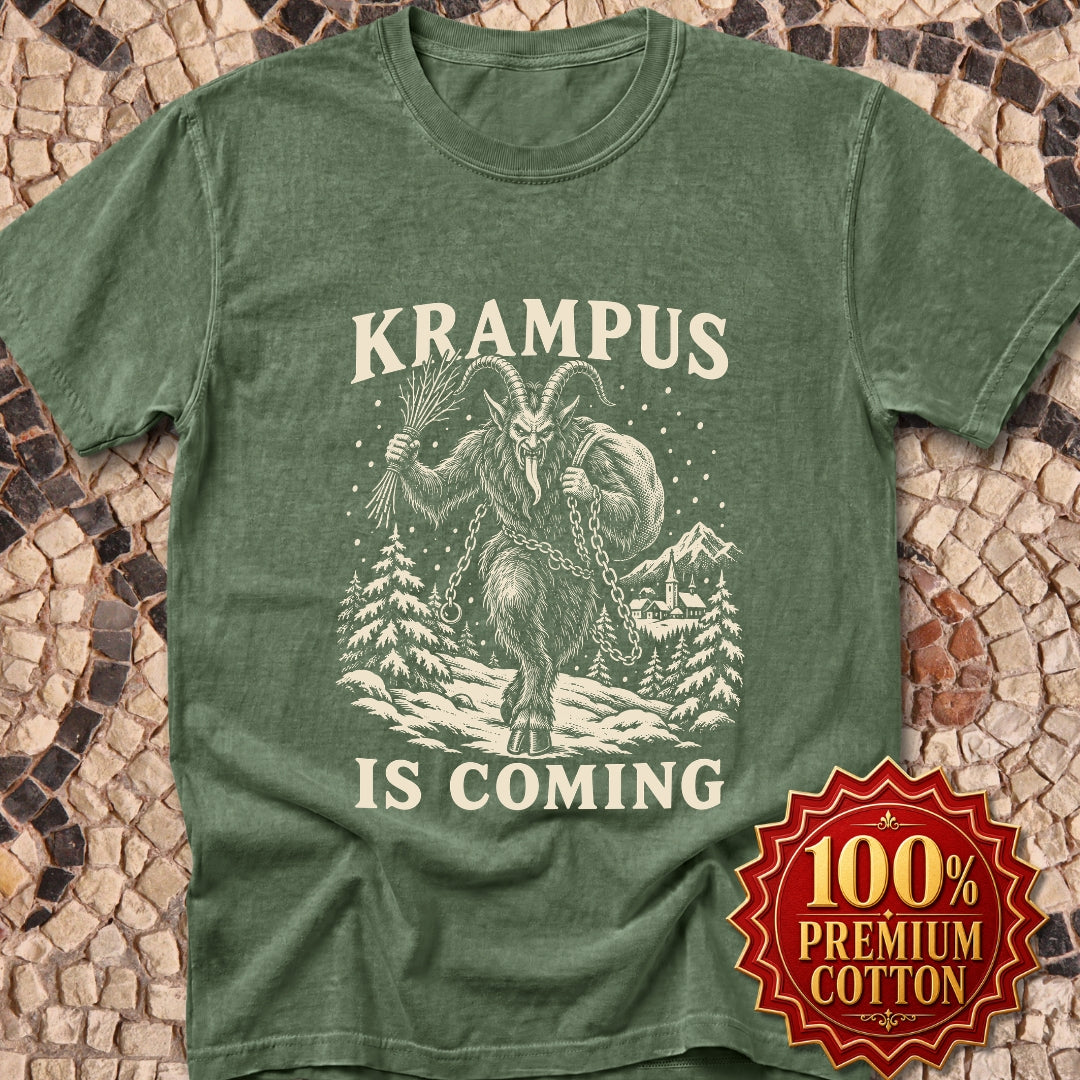 Krampus Is Coming Premium Tee