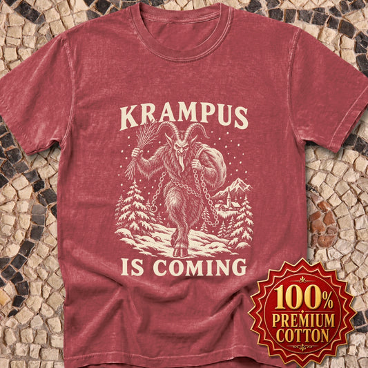 Krampus Is Coming Premium Tee