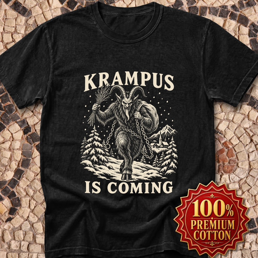 Krampus Is Coming Premium Tee