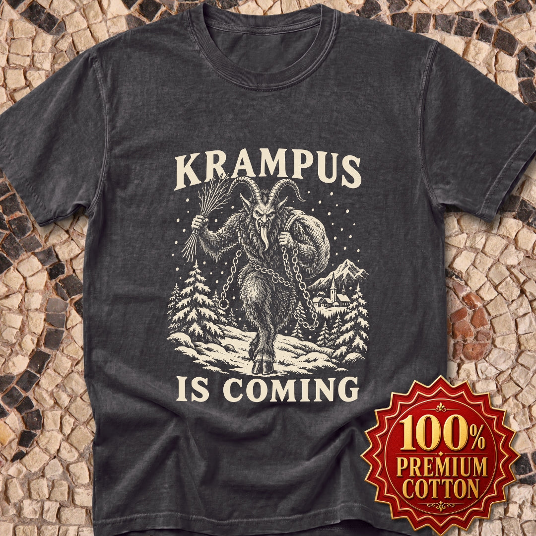 Krampus Is Coming Premium Tee