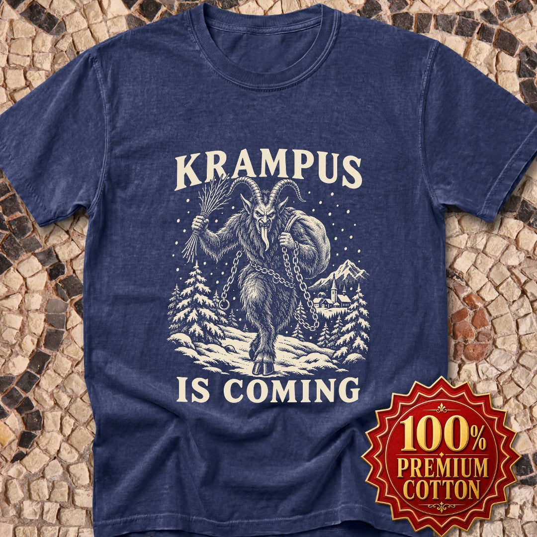 Krampus Is Coming Premium Tee