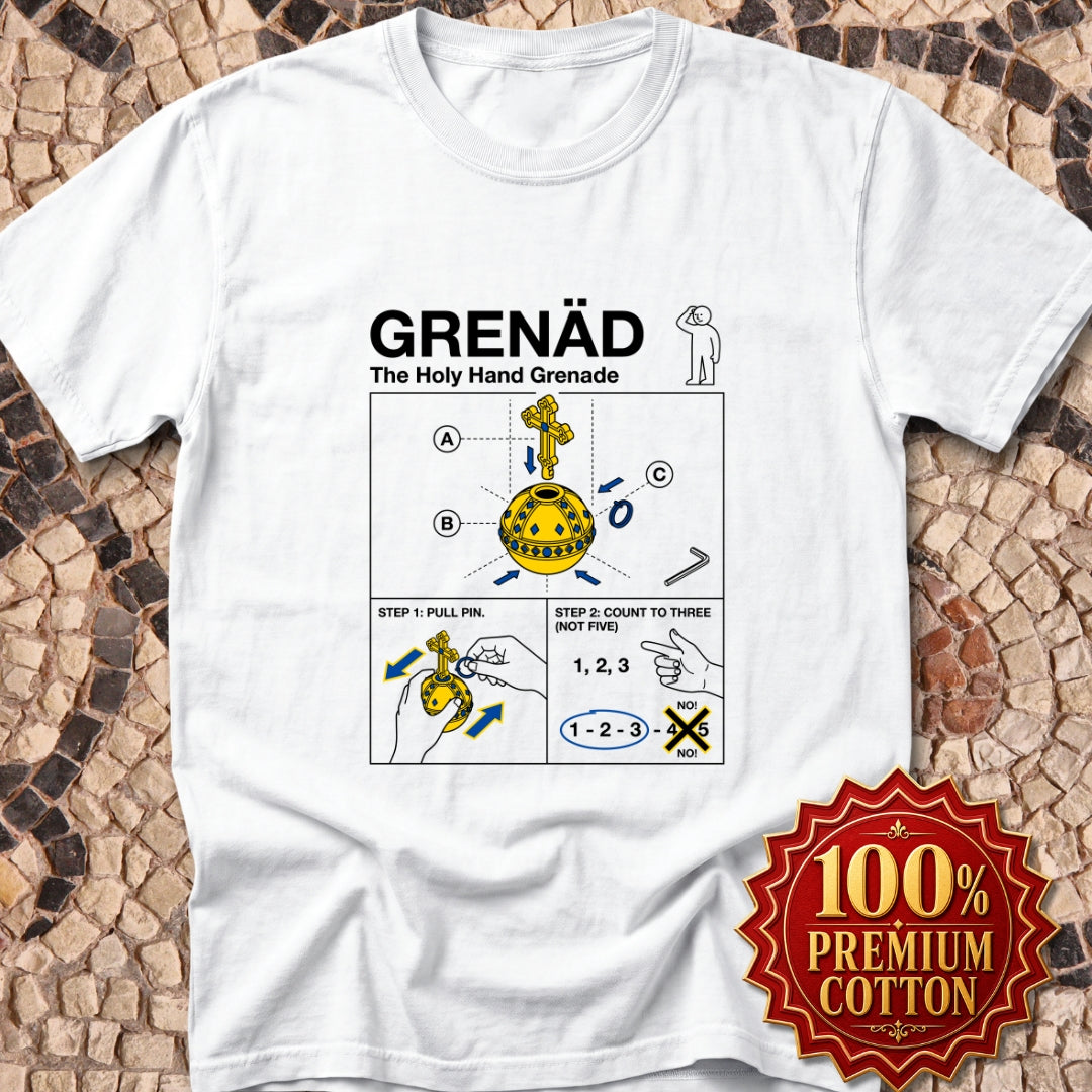 Holy Hand Grenade of Antioch Premium Tee