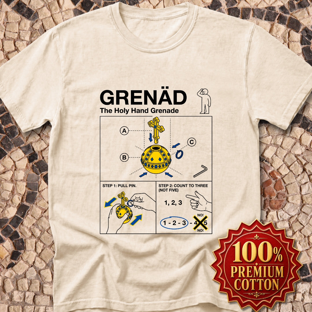 Holy Hand Grenade of Antioch Premium Tee