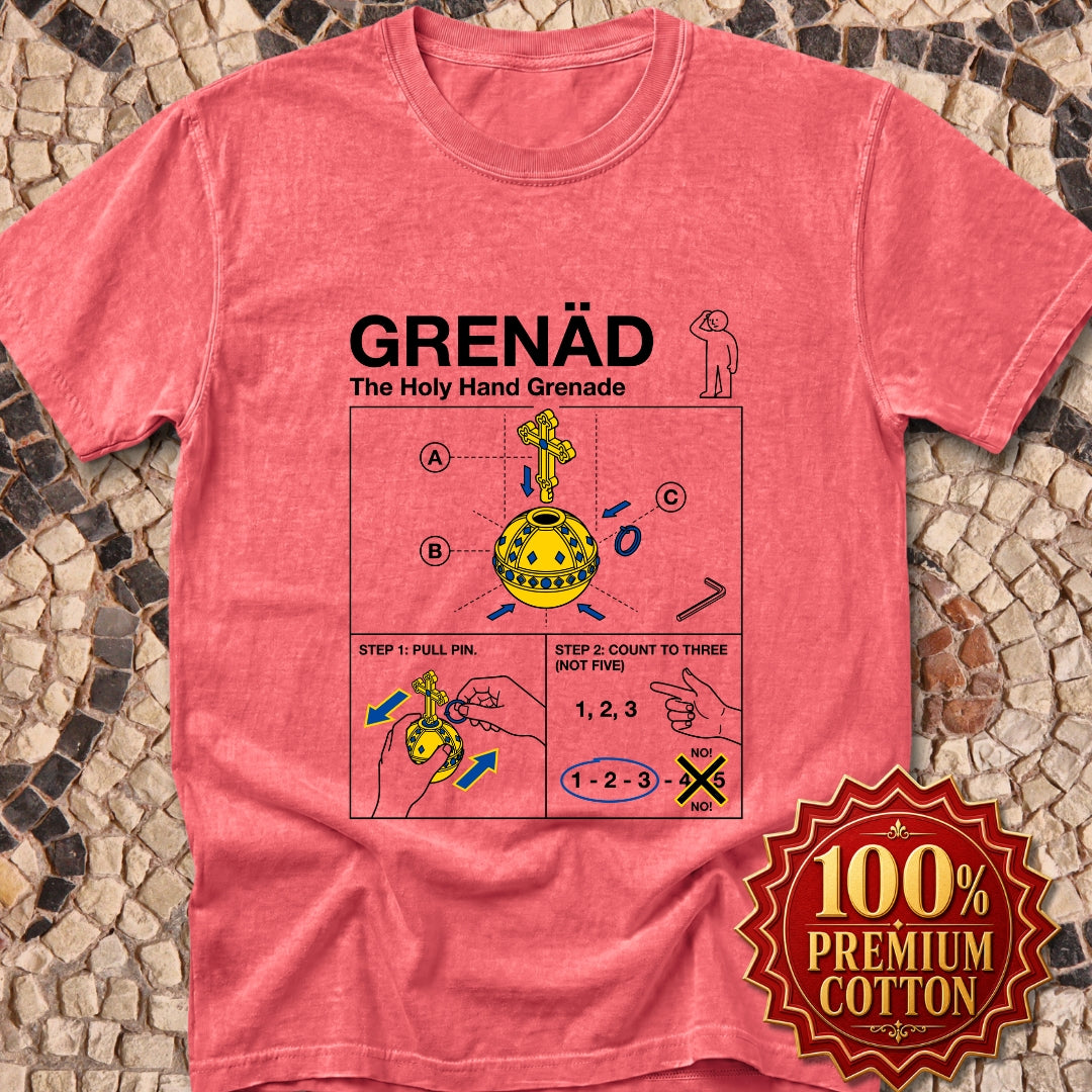 Holy Hand Grenade of Antioch Premium Tee