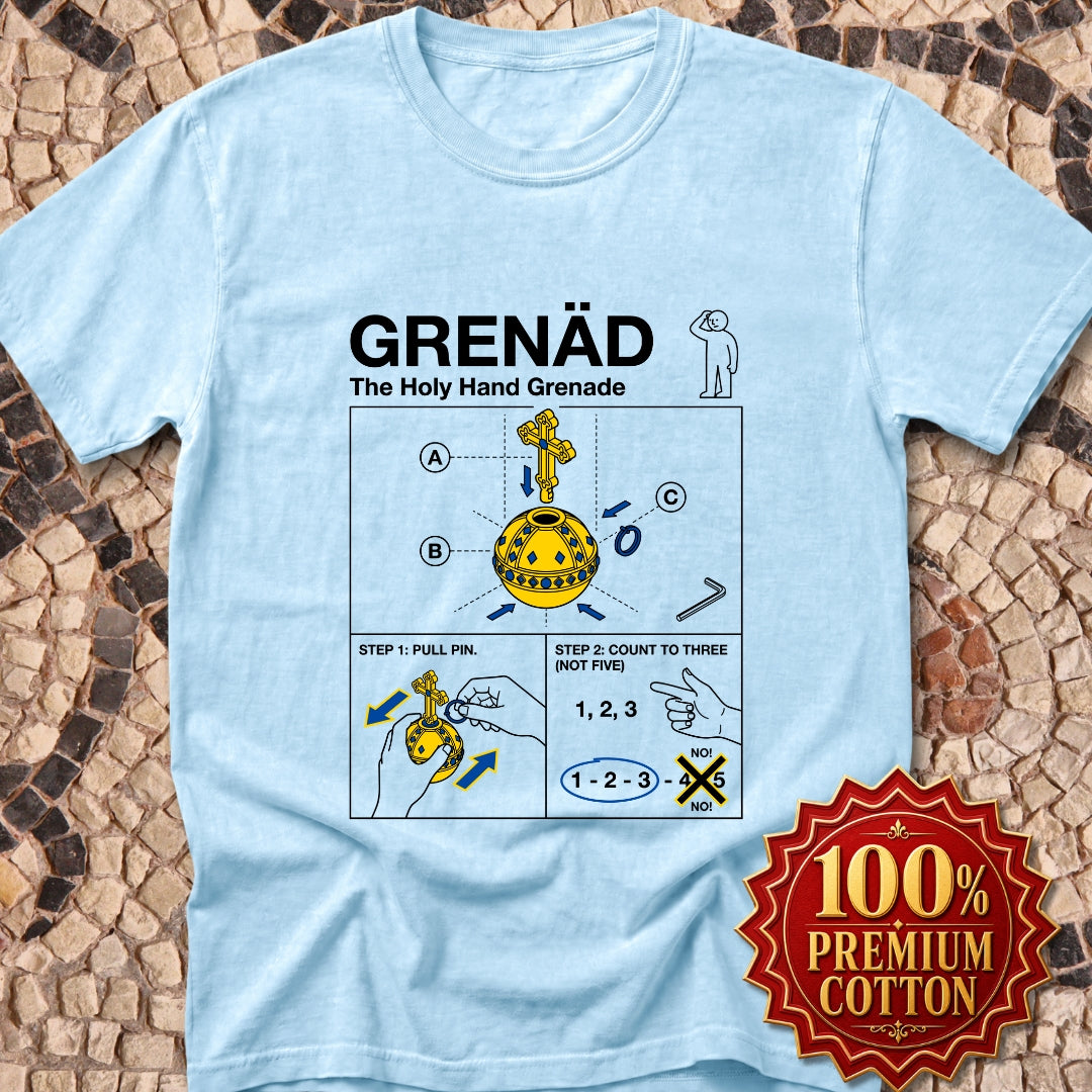 Holy Hand Grenade of Antioch Premium Tee