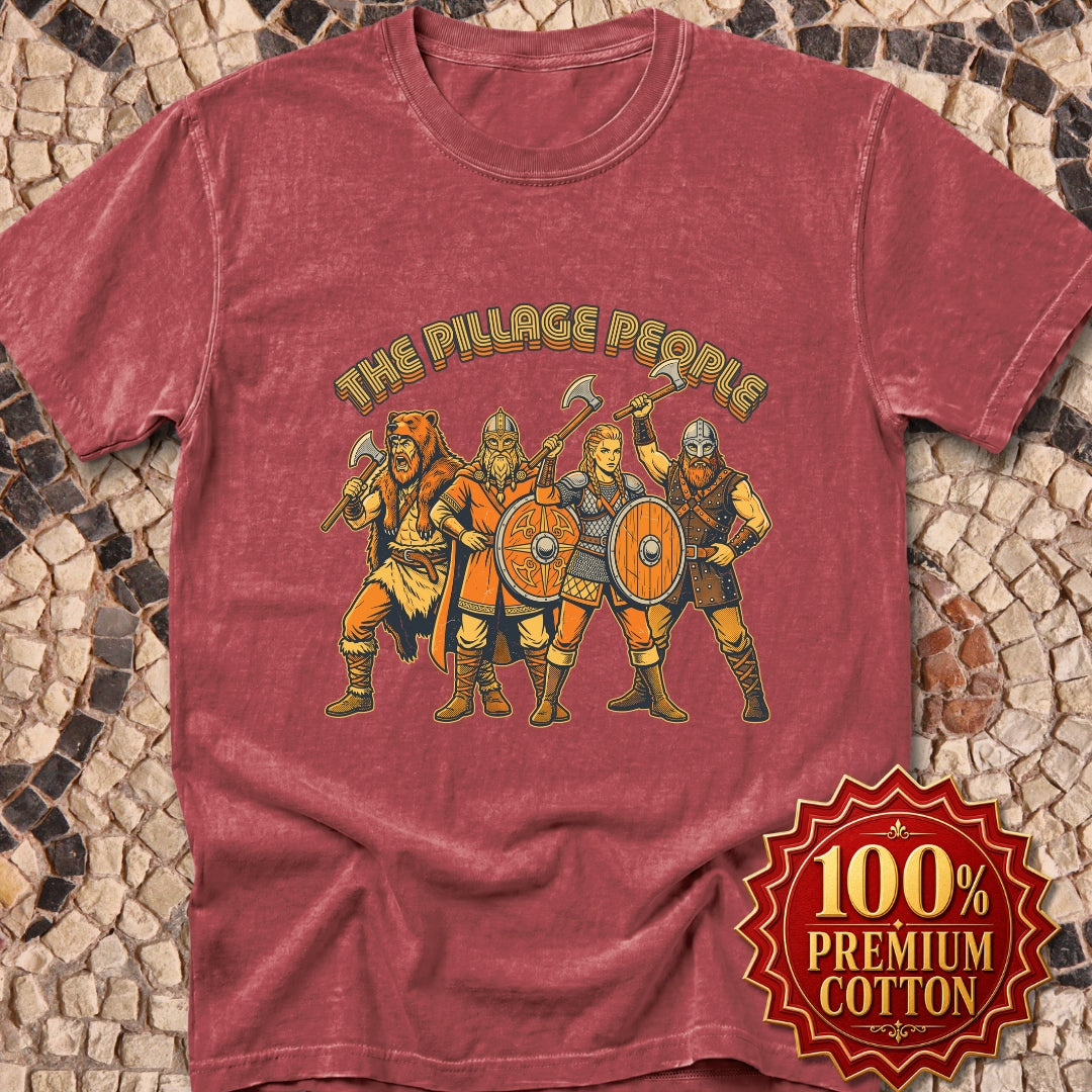 70's The Pillage People Vikings Premium Tee