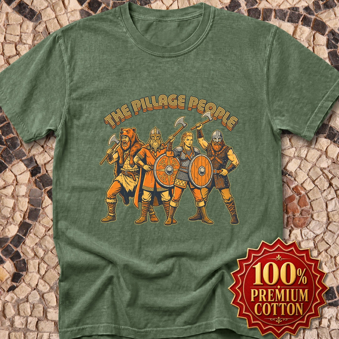 70's The Pillage People Vikings Premium Tee