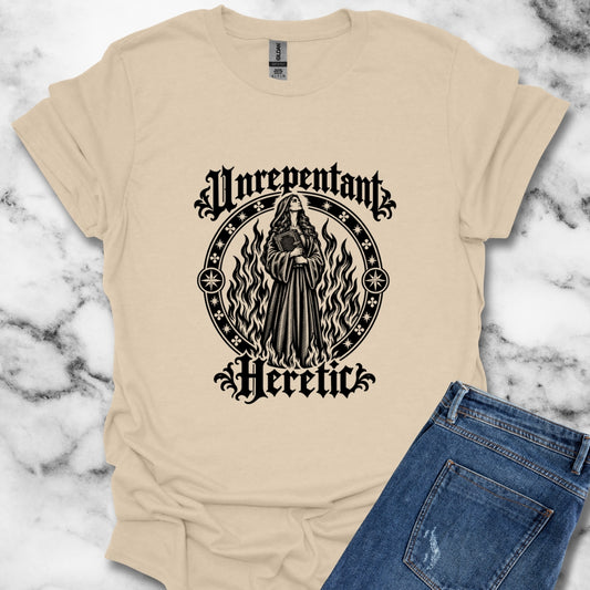 Unrepentant Heretic Woman T-Shirt