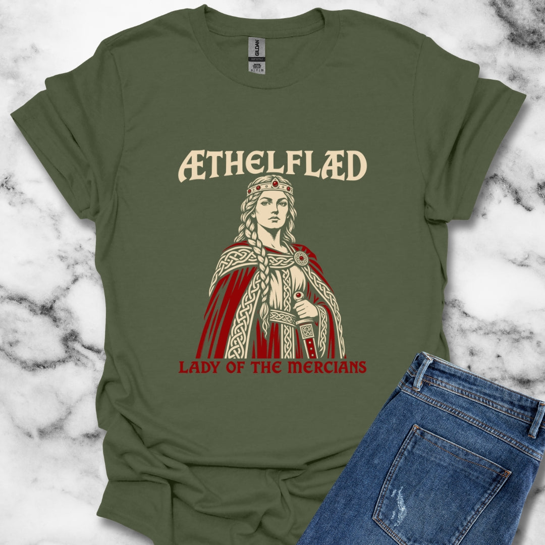 Aethelflaed Lady of the Mercians T-Shirt