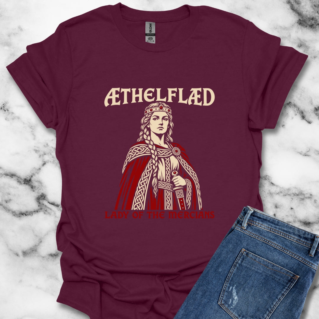 Aethelflaed Lady of the Mercians T-Shirt
