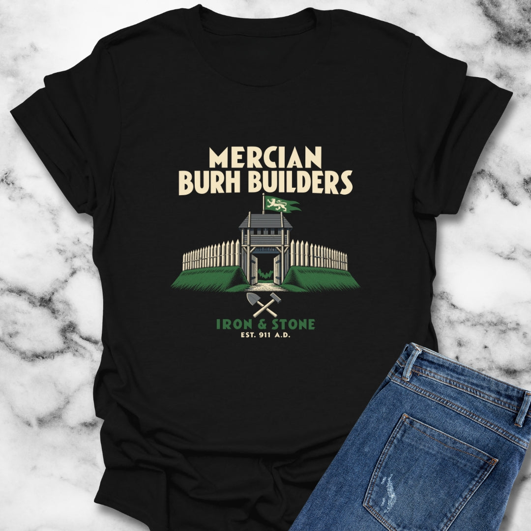 Mercian Burh Builders Iron and Stone T-Shirt