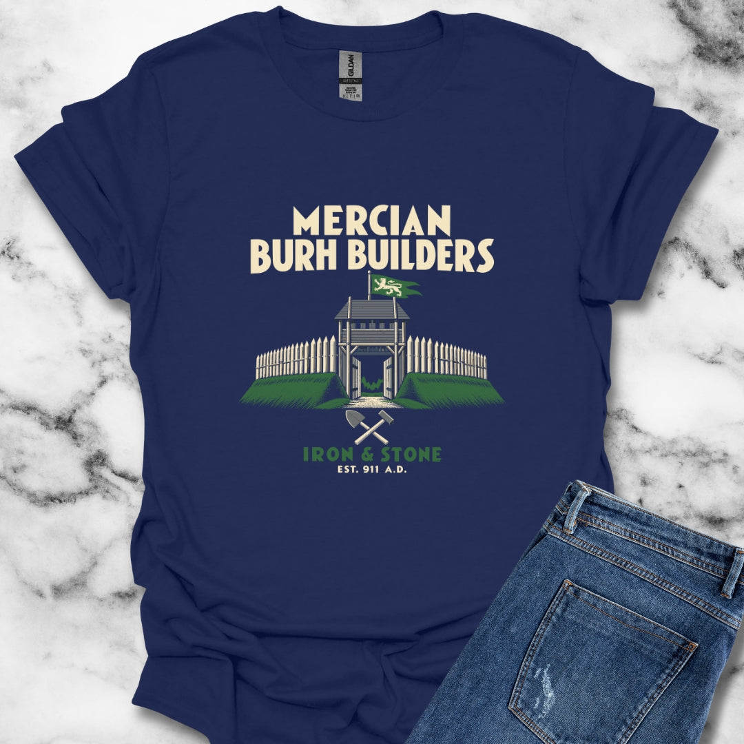 Mercian Burh Builders Iron and Stone T-Shirt